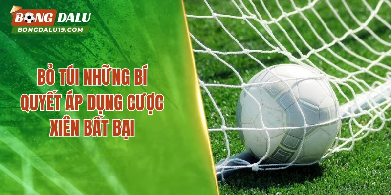 Bỏ túi những bí quyết áp dụng cược xiên bất bại