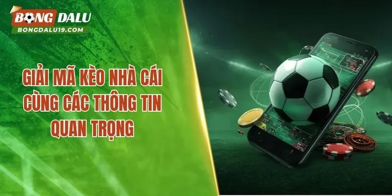 Giải mã kèo nhà cái cùng các thông tin quan trọng