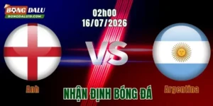 Anh vs Argentina